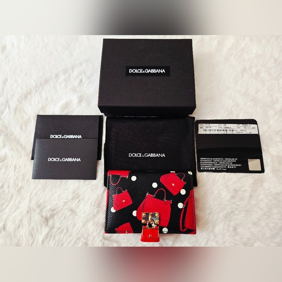 New-Dolce & Gabbana Dauphine Card Holder Wallet - Picture 5 of 16